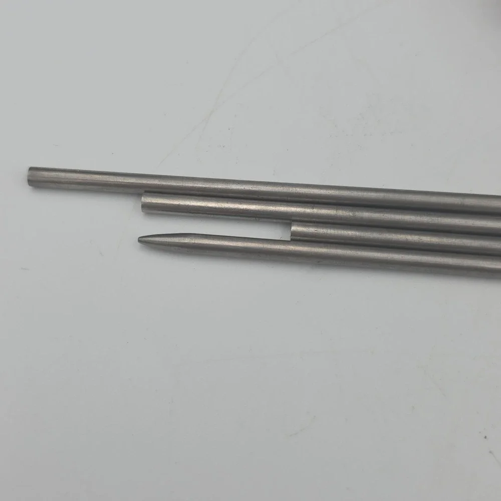 Starrett No. 445 Ratchet Thimble Depth Micrometer Set w/ Case